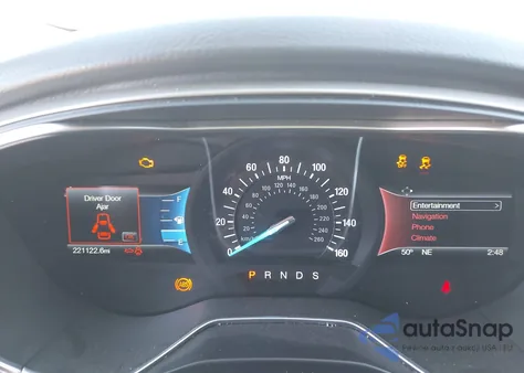 2016 Ford Fusion Se из США, поврежденный, VIN 3FA6P0HD9GR165087